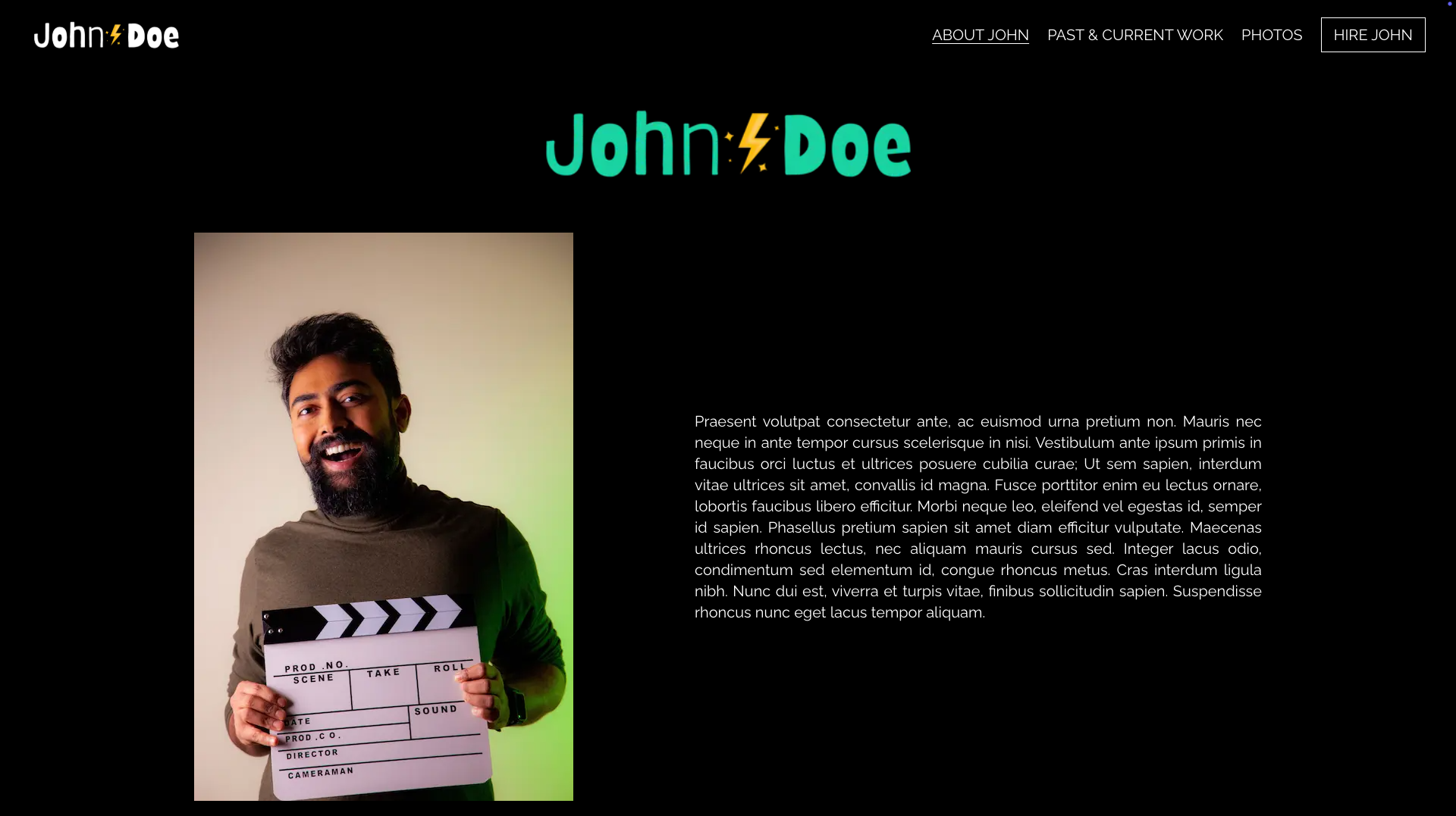 Creative Professional Portfolio thumbnail image